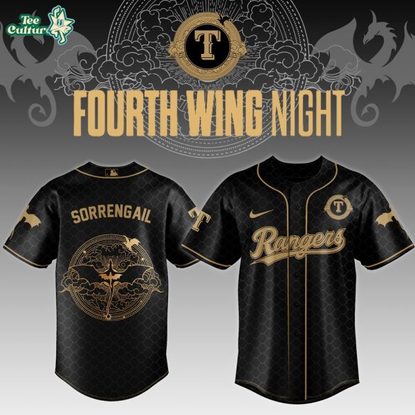 Texas Rangers Fourth Wing Fantasy Theme 2026 Limited Baseball Jersey