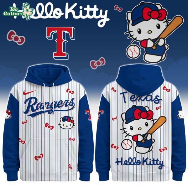 Texas Rangers Hello Kitty Special Edition Fan Hoodie