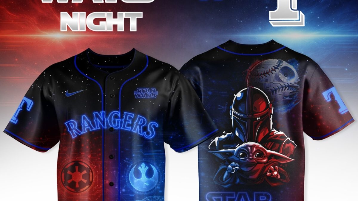 Texas Rangers MLB x Star Wars Night 2026 Limited Edition Jersey