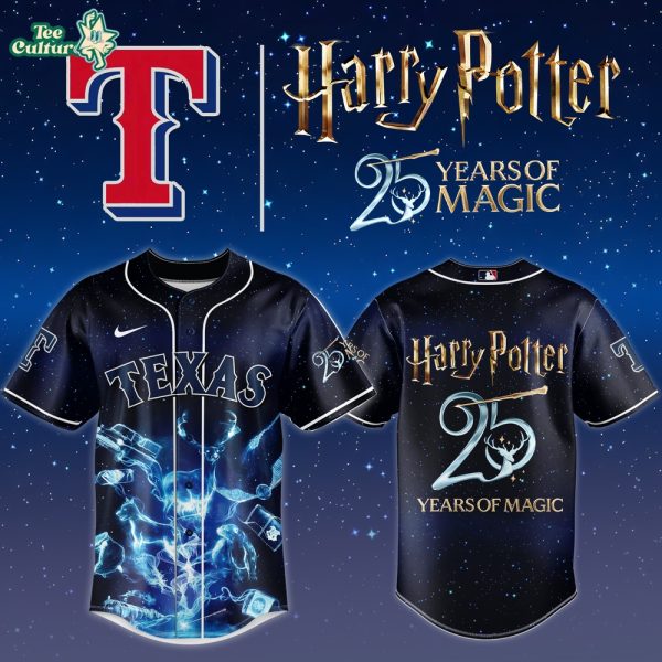 Texas Rangers x Harry Potter Wizarding World Limited Edition MLB Jersey