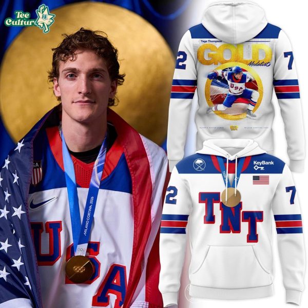Thompson #72 Buffalo Sabres x Champion USA Hoodie V2 – Limited Edition
