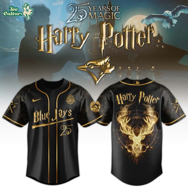 Toronto Blue Jays Harry Potter 25 Years Of Magic Game Night 2026 Limited Edition Jersey