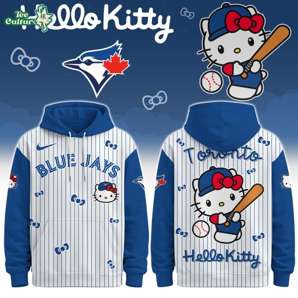 Toronto Blue Jays Hello Kitty Special Edition Fan Hoodie