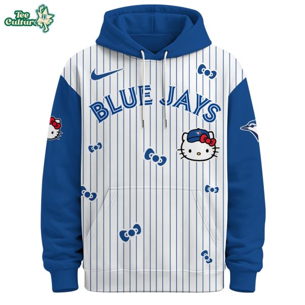Toronto Blue Jays Hello Kitty Special Edition Fan Hoodie by Teesculture.com