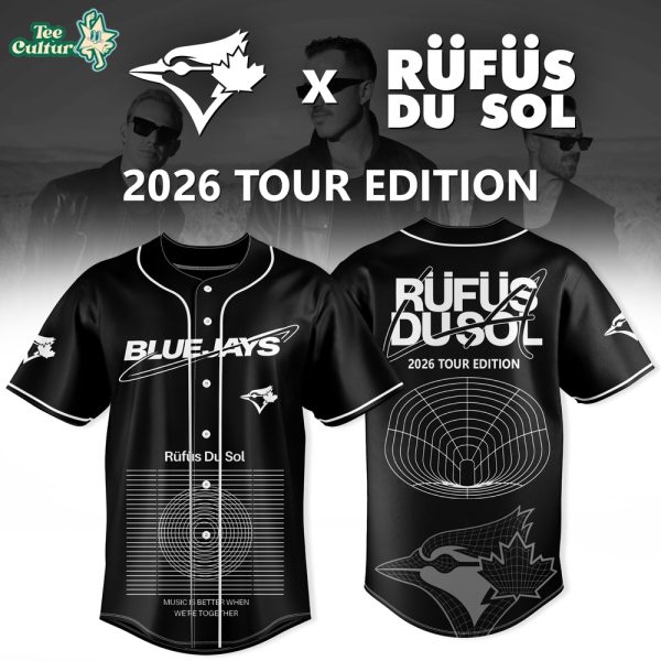 Toronto Blue Jays RÜFÜS DU SOL 2026 Tour Inspired Baseball Jersey