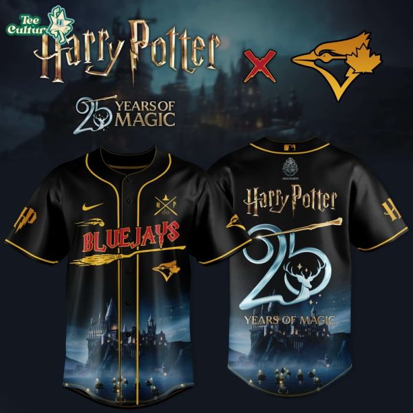Toronto Blue Jays X Harry Potter – 25 Years of Magic Baseball Jersey
