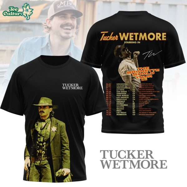 Tucker Wetmore The Brunette World Tour Part 2 Shirt 2026