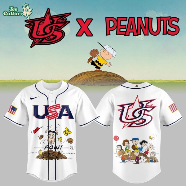 USA Baseball x Peanuts Limited Edition Jersey 2026