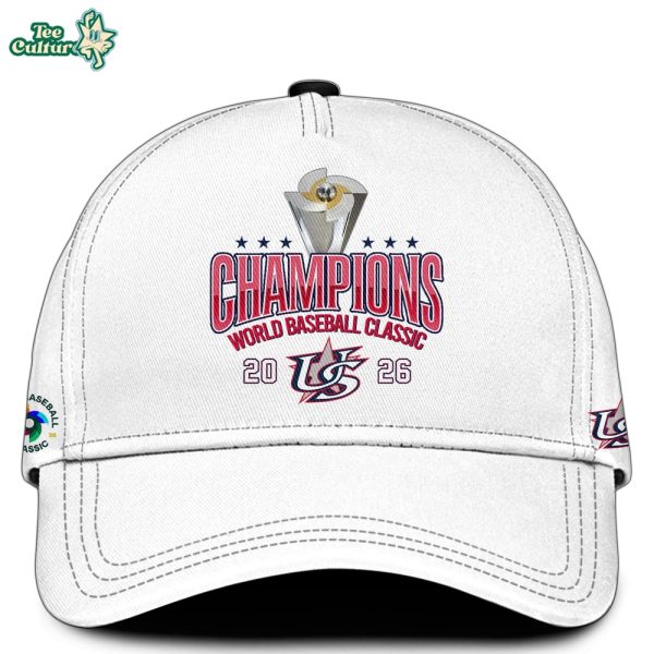 USA WBC Champions 2026 Limited White TShirt by Teesculture.com
