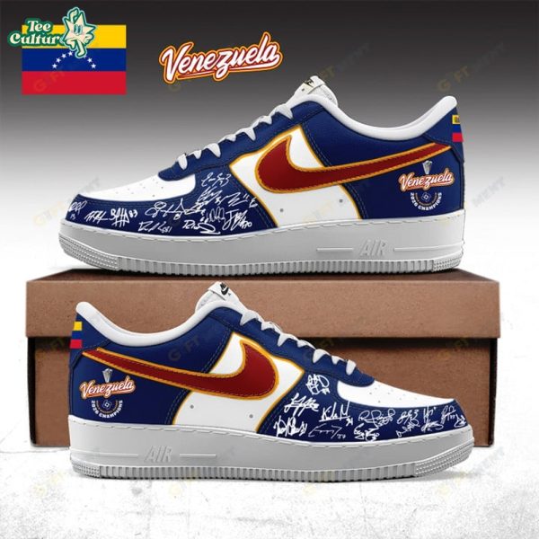 Venezuela 2026 World Baseball Classic Champions Air Force 1 Limited Edition Sneaker