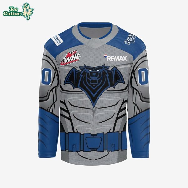 Victoria Royals 2026 Superhero Night Hockey Jersey by Teesculture.com