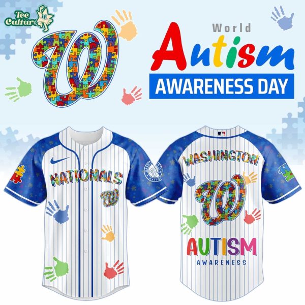 Washington Nationals – Autism Awareness 2026 Limited Editions Jersey