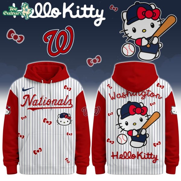 Washington Nationals Hello Kitty Special Edition Fan Hoodie