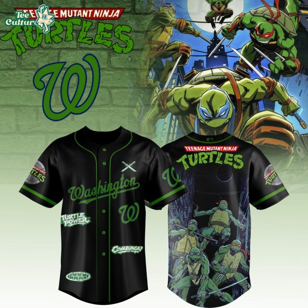 Washington Nationals Teenage Mutant Ninja Turtles Collaboration 2026 Limited Edition Baseball Jersey