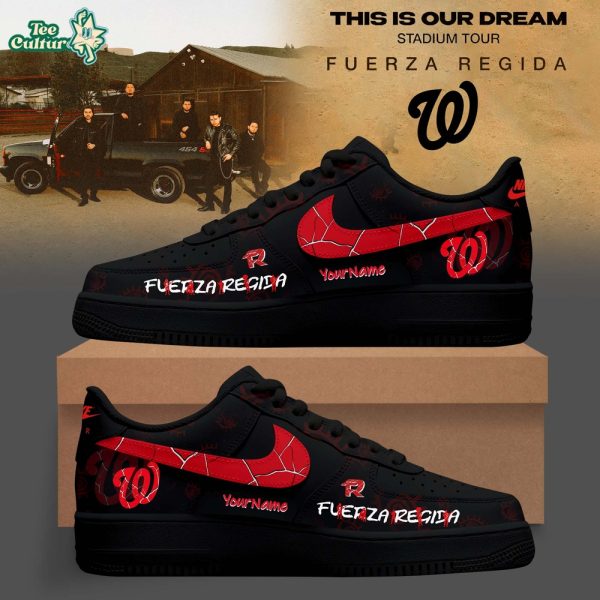 Washington Nationals x Fuerza Regida – This Is Our Dream Stadium Tour 2026 AF1 Sneaker