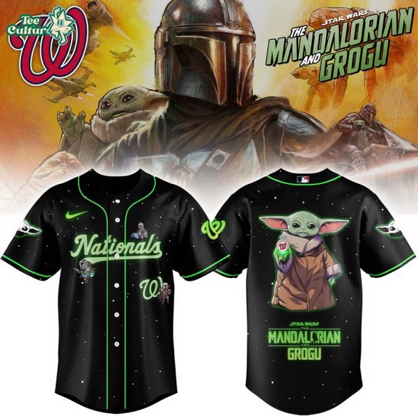 Washington Nationals x The Mandalorian & Grogu Special Edition Fan Jersey