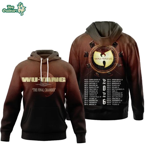 Wu-Tang Clan Forever The Final Chamber 2026 North America Tour All Over Print Hoodie