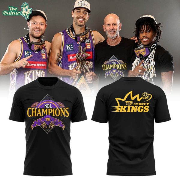 2026 National Basketball League Champions Alternate Design Graphic T-Shirt