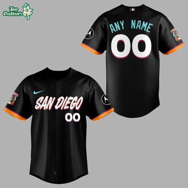 2026 San Diego Padres City Connect Custom Jersey by Teesculture.com