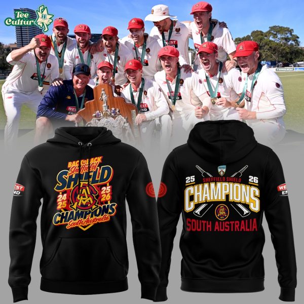 2026 Sheffield Shield Champions Cricket Limited Edition Hoodie