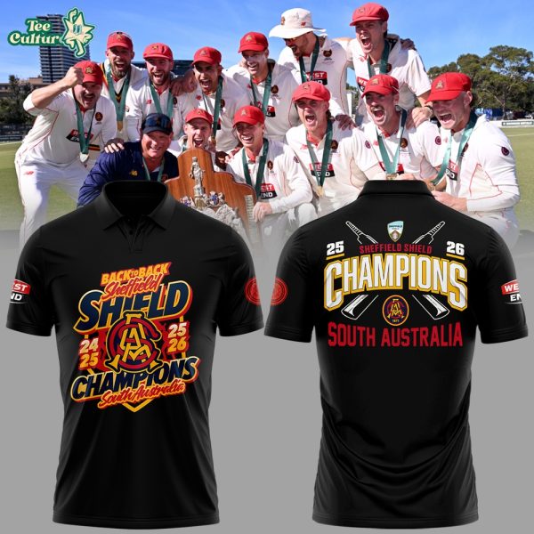 2026 Sheffield Shield Champions Cricket Limited Edition Polo Shirt