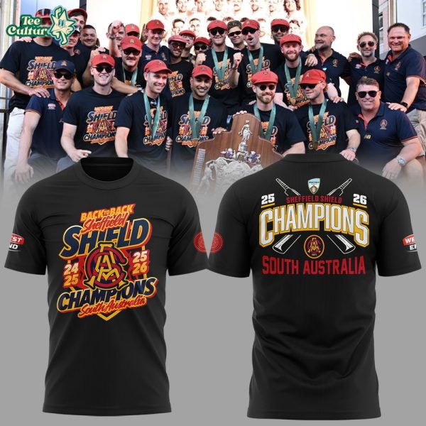 2026 Sheffield Shield Champions Cricket Trophy Limited Edition T-Shirt