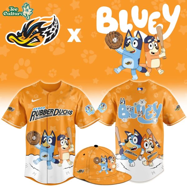 Akron RubberDucks Bluey Game Night Collector Jersey