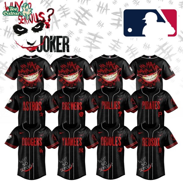 All Teams MLB x Joker Game Night Limited Edition Baseball Jersey Collection