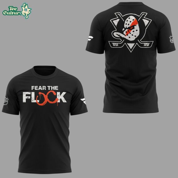 Anaheim Ducks Fear The Flock 2026 Stanley Cup Playoffs Shirt by Teesculture.com
