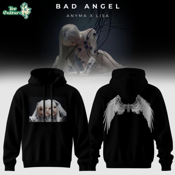 Anyma X Lisa Bad Angel Hoodie 2026 Limited Edition
