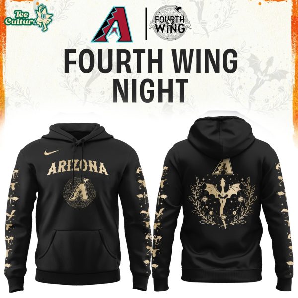 Arizona Diamondbacks Fourth Wings Night Limited Edition Hoodie x Cap x Jogger (Copy)