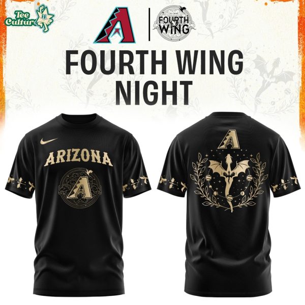Arizona Diamondbacks Fourth Wings Night Limited Edition Tshirt x Cap x Jogger