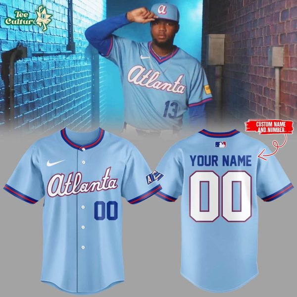 Atlanta Braves City Connect 2026 Custom Name Limited Edition Jersey