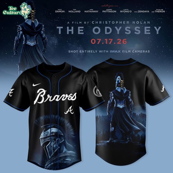 Atlanta Braves x The Odyssey 2026 Defy The Gods Mythology Crossover Jersey