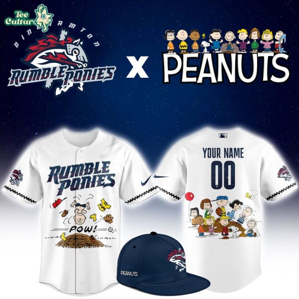 B.Rumble Ponies Peanuts 2026 Night Limited Jersey