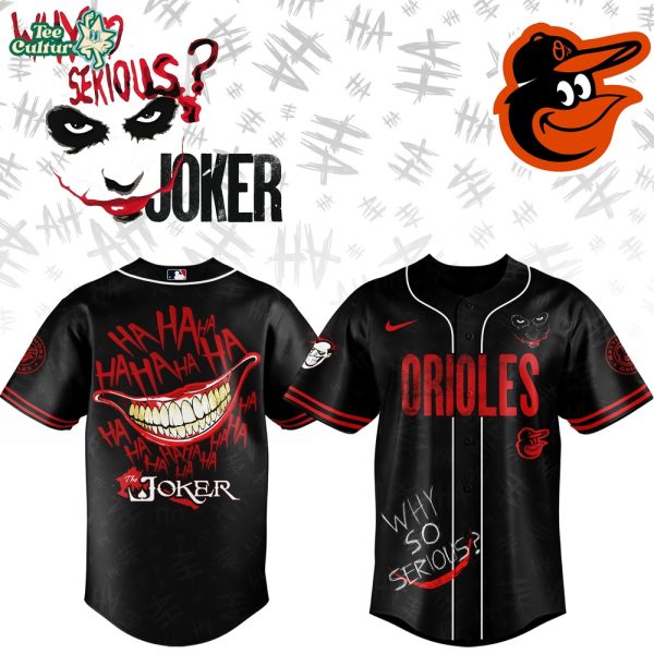 Baltimore Orioles x Joker Game Night Limited Edition Baseball Jersey