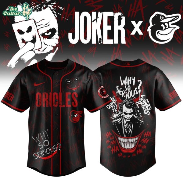 Baltimore Orioles x The Joker 2026 DC Villain Limited Edition Jersey