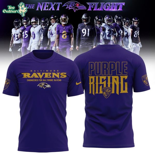 Baltimore Ravens Darkness There And Nothing More 2026 The Next Flight Purple Tshirt Limited Edition