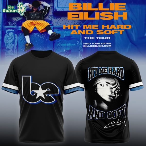 Billie Eilish Hit Me Hard and Soft: The Tour Black TShirt