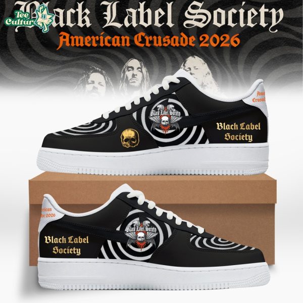 Black Label Society - “American Crusade” Tour AF1 Shoes