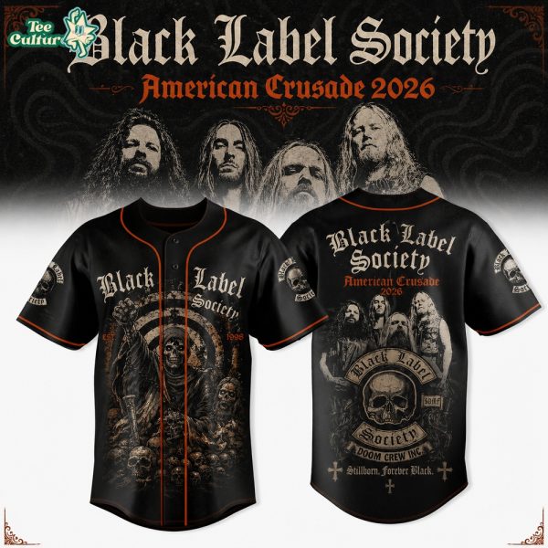 Black Label Society - “American Crusade” Tour Jersey V3