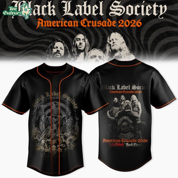Black Label Society - “American Crusade” Tour Jersey V5