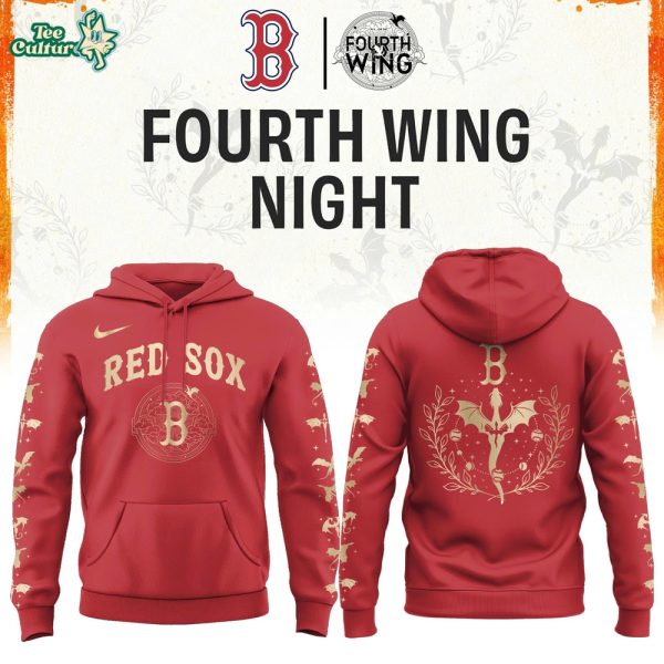 Boston Red Sox Fourth Wing Night Special Edition Hoodie | Cap | Jogger