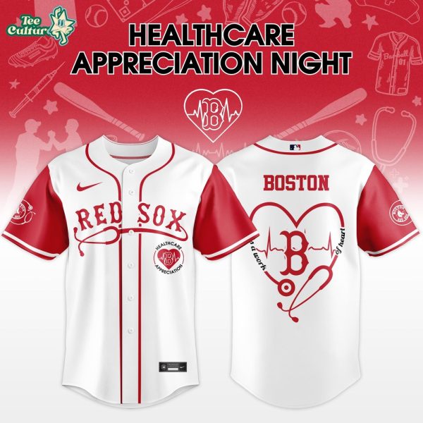 Boston Red Sox Healthcare Appreciation Night 2026 Limited Edition Baseball Jersey