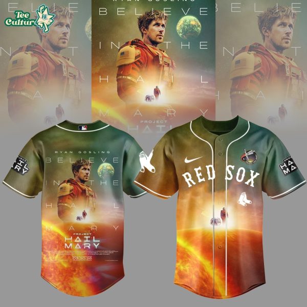 Boston Red Sox x Project Hail Mary 2026 Special Edition Jersey