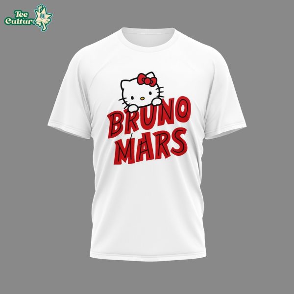 Bruno Mars x Hello Kitty Romantic Crossover Graphic TShirt by Teesculture.com