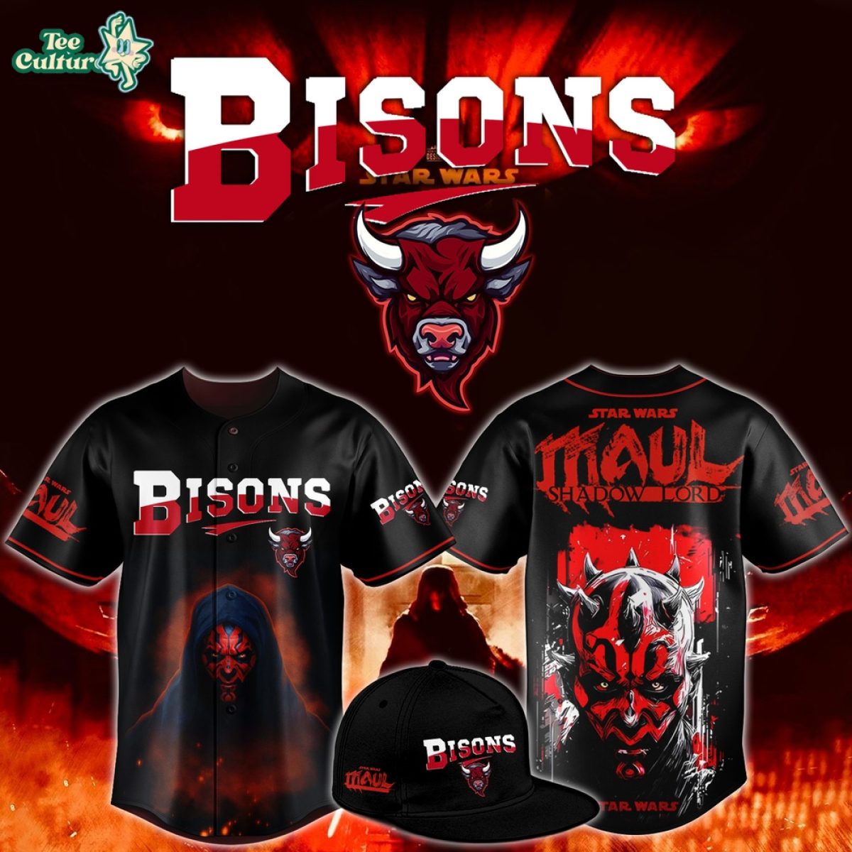 Buffalo Bisons x Star Wars Darth Maul Shadow Lord Limited Jersey