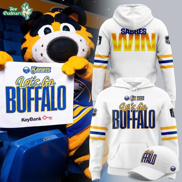 Buffalo Sabres 2026 Playoffs "Let's Go Buffalo" Hoodie V2
