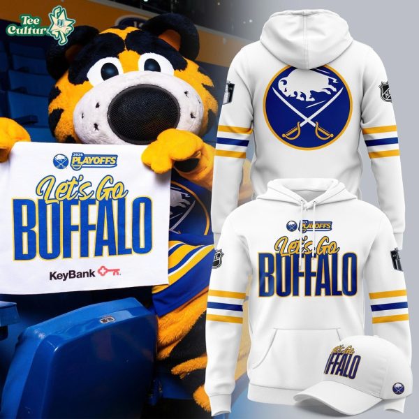 Buffalo Sabres 2026 Playoffs "Let's Go Buffalo" Hoodie V3