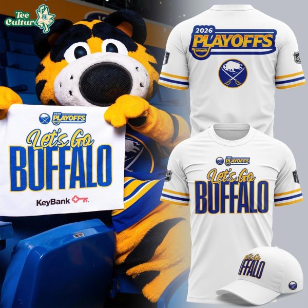 Buffalo Sabres 2026 Playoffs "Let's Go Buffalo" T-shirt V2